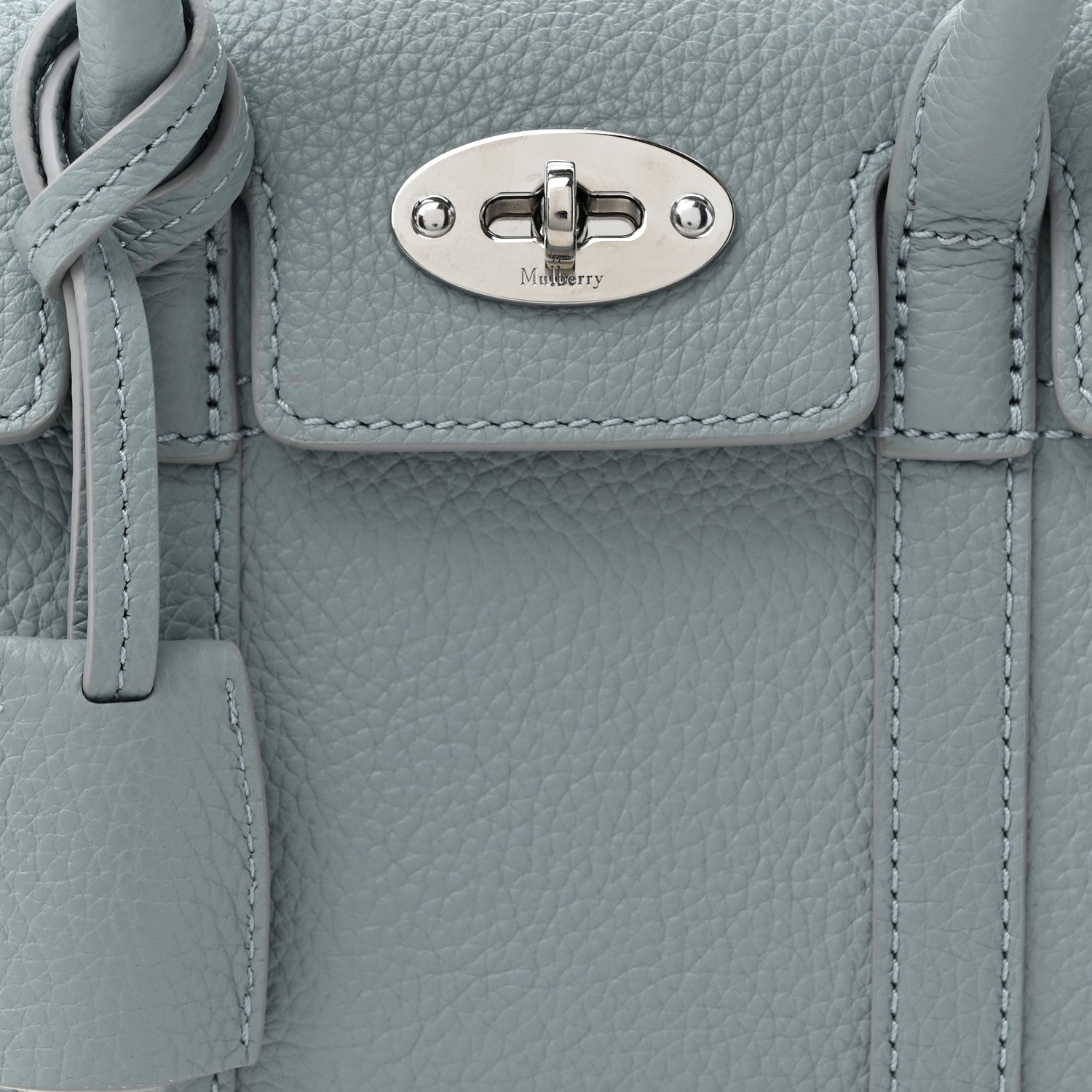 Mulberry Small Classic Grain Mini Bayswater Cloud 7 of 10