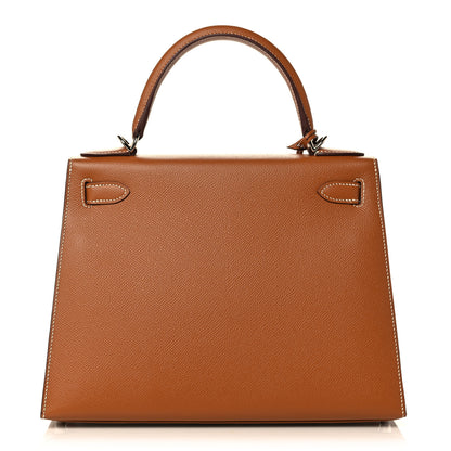 Hermes Epsom Kelly Sellier 28 Gold 4 of 38