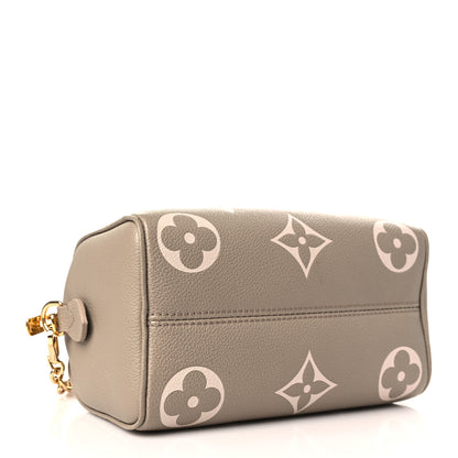 Louis Vuitton Empreinte Monogram Giant Speedy Bandouliere 20 Creme Beige 4 of 8