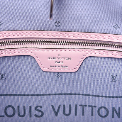 Louis Vuitton Monogram Escale Neverfull MM Pastel 8 of 9