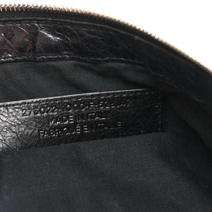 Balenciaga Agneau Arena Classic Hardware Medium Clip Black 7 of 10