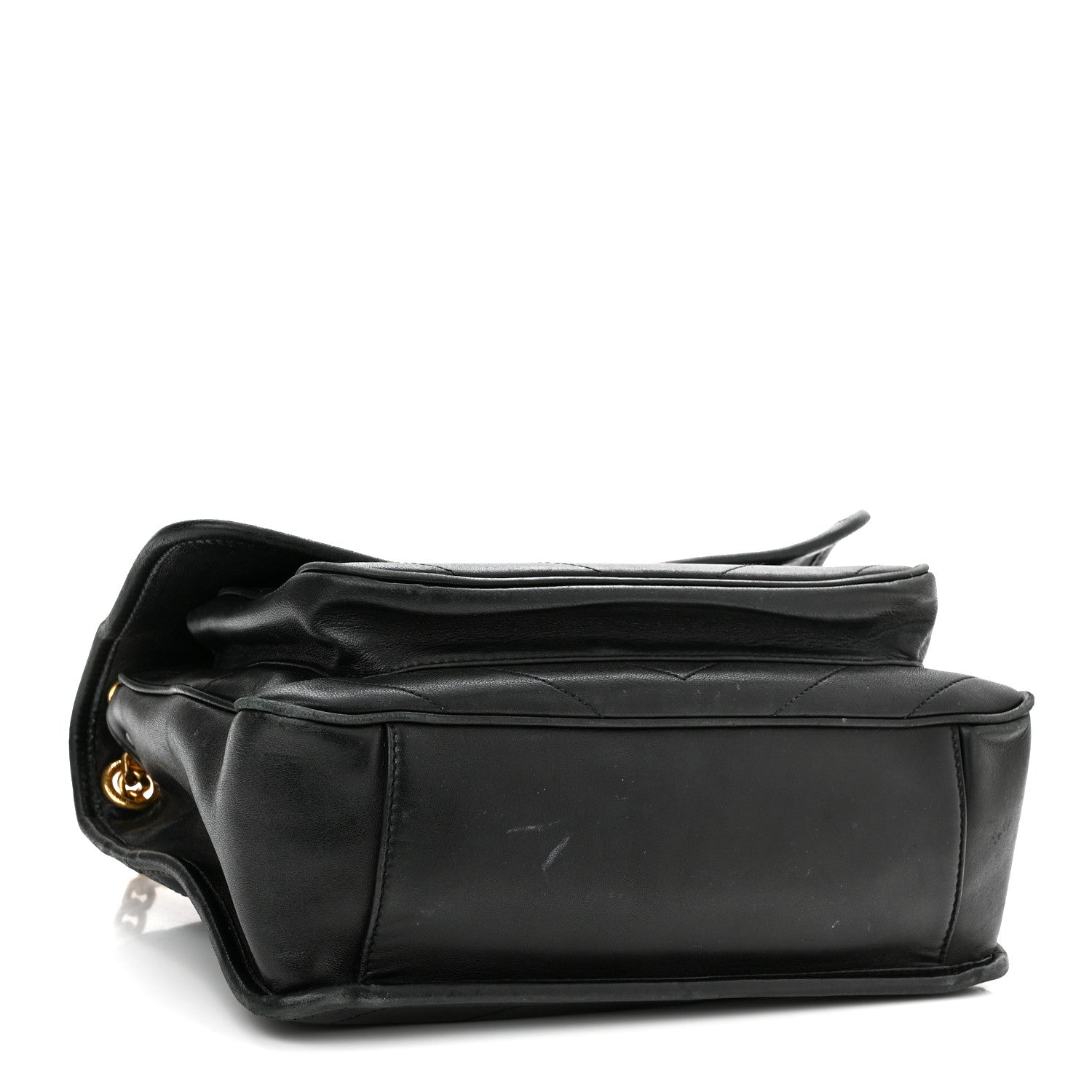 Saint Laurent Lambskin Matelasse Monogram Medium Niki Chain Satchel Black 4 of 15