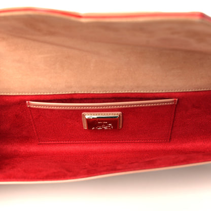 Christian Louboutin Patent So Kate Baguette Clutch Nude 5 of 7