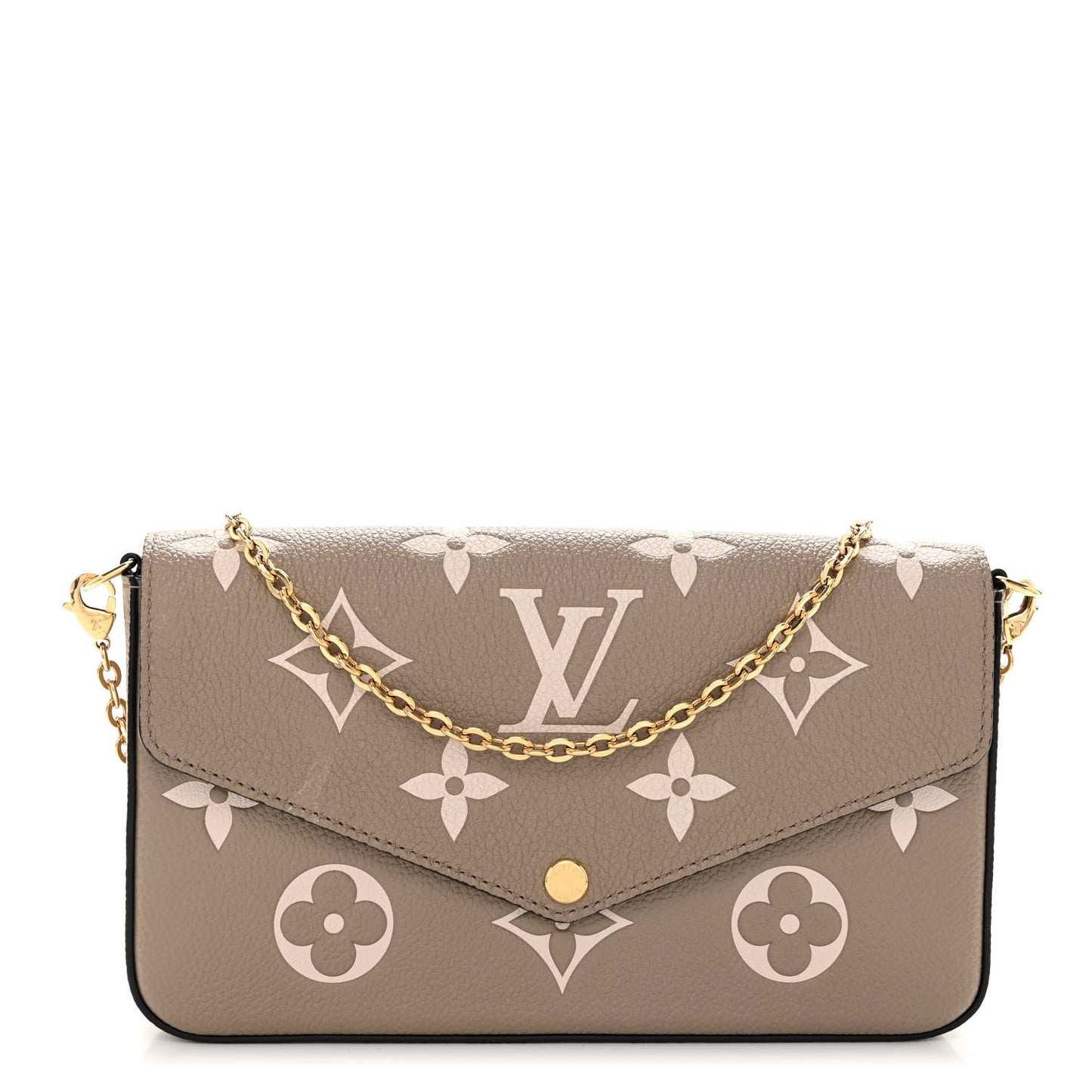 Empreinte Monogram Giant Felicie Pochette Tourterelle Creme