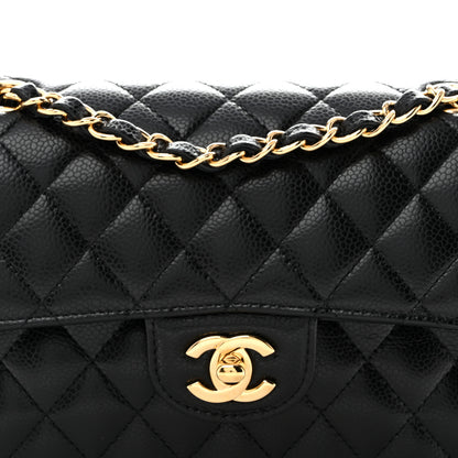 Chanel Caviar Quilted Small Double Flap Black 8 of 11