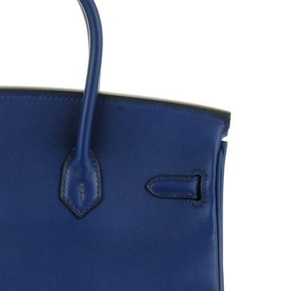 Hermes Swift Birkin 25 Bleu Saphir 16 of 21