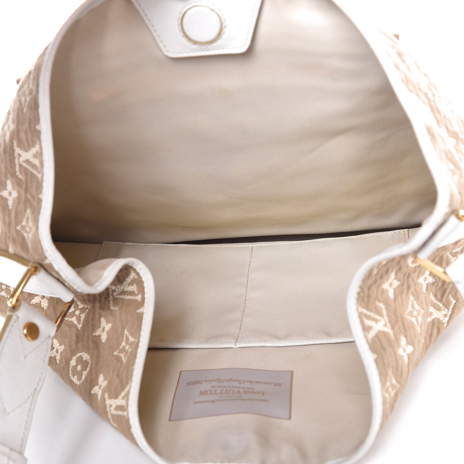 Louis Vuitton Monogram Sabbia Besace White 5 of 8