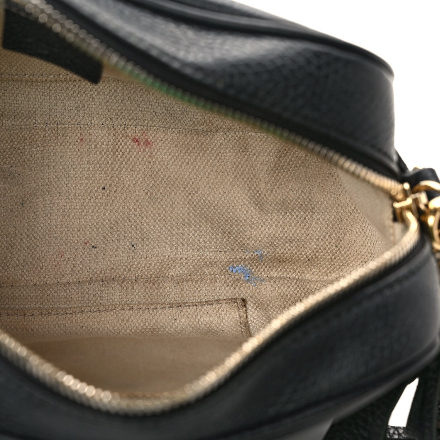 Gucci Pebbled Calfskin Small Soho Disco Bag Black 12 of 13