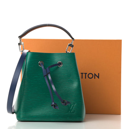 Louis Vuitton Epi Neonoe BB Emerald Green Indigo 11 of 11