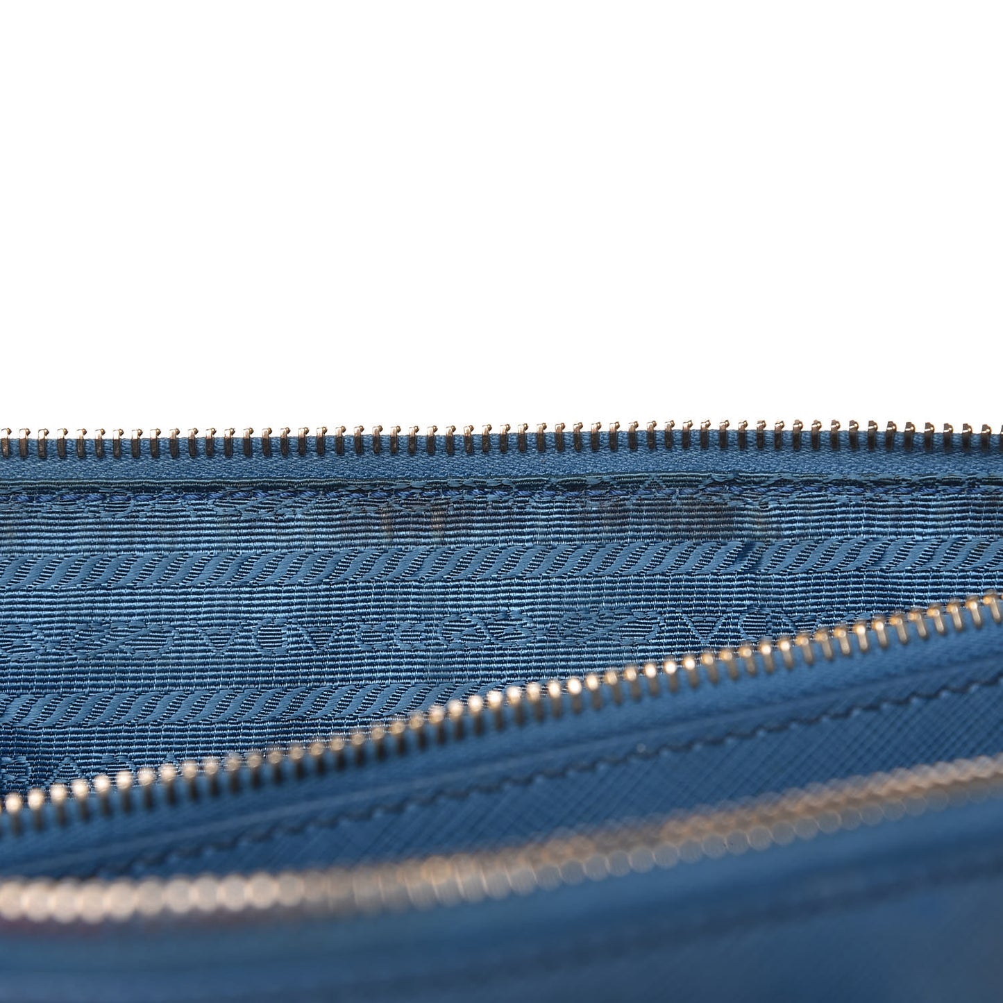 Saffiano Large Galleria Double Zip Tote Cobalto