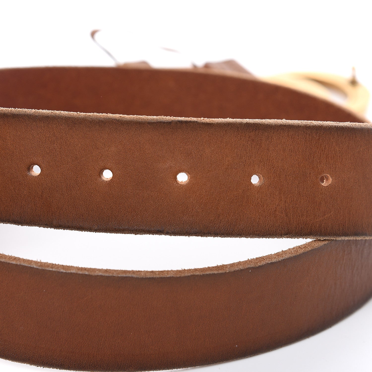 Gucci Faded Calfskin Double G 40mm Belt 100 40 Cuir 6 of 9