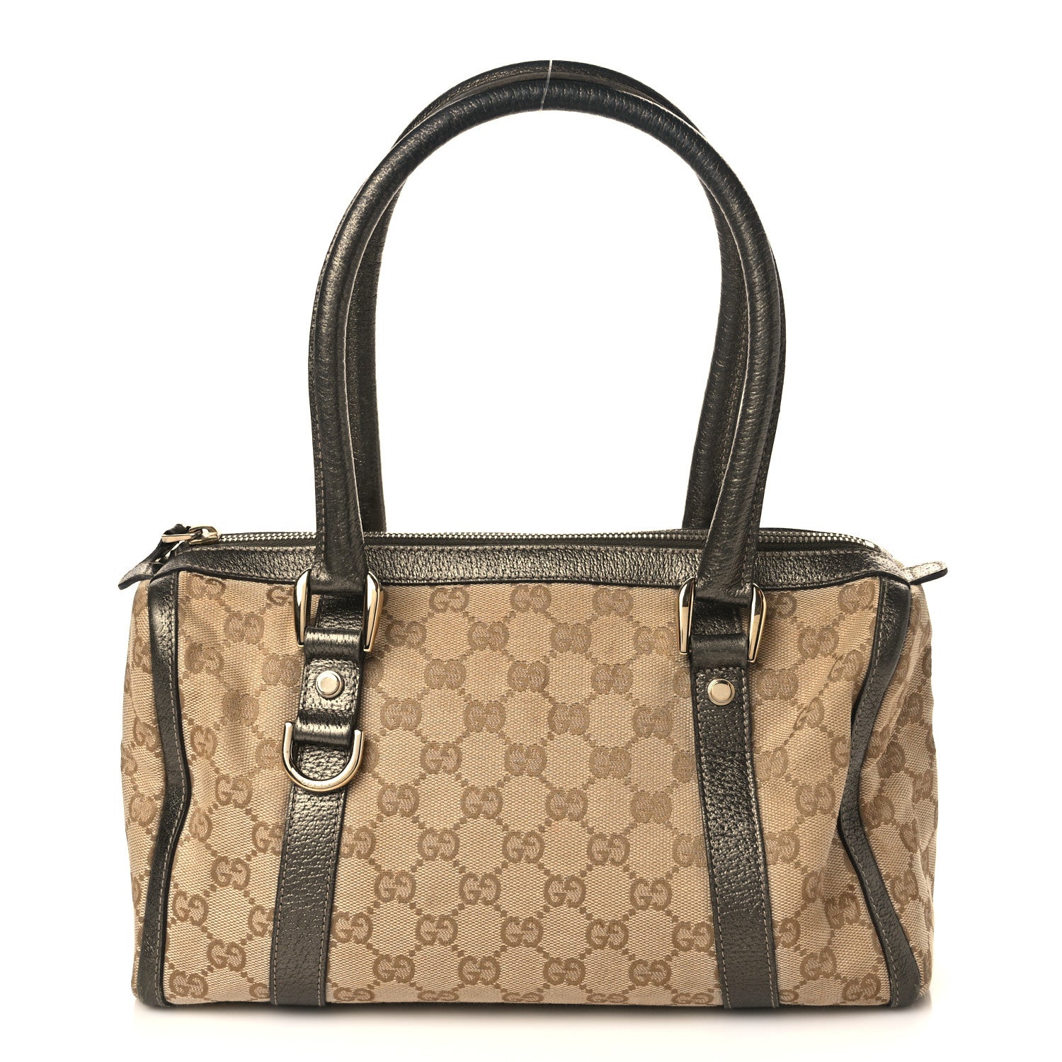 Gucci Monogram Small Abbey Boston Dark Brown 1 of 10