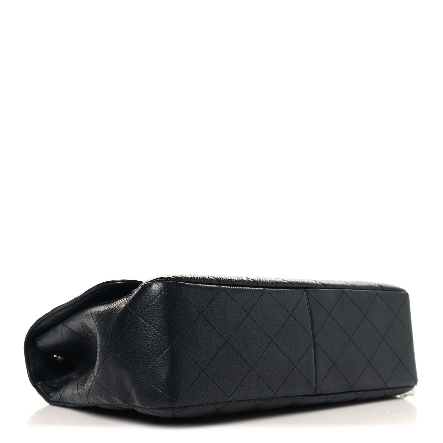 Chanel Caviar Quilted Jumbo Single Flap Black 4 of 11