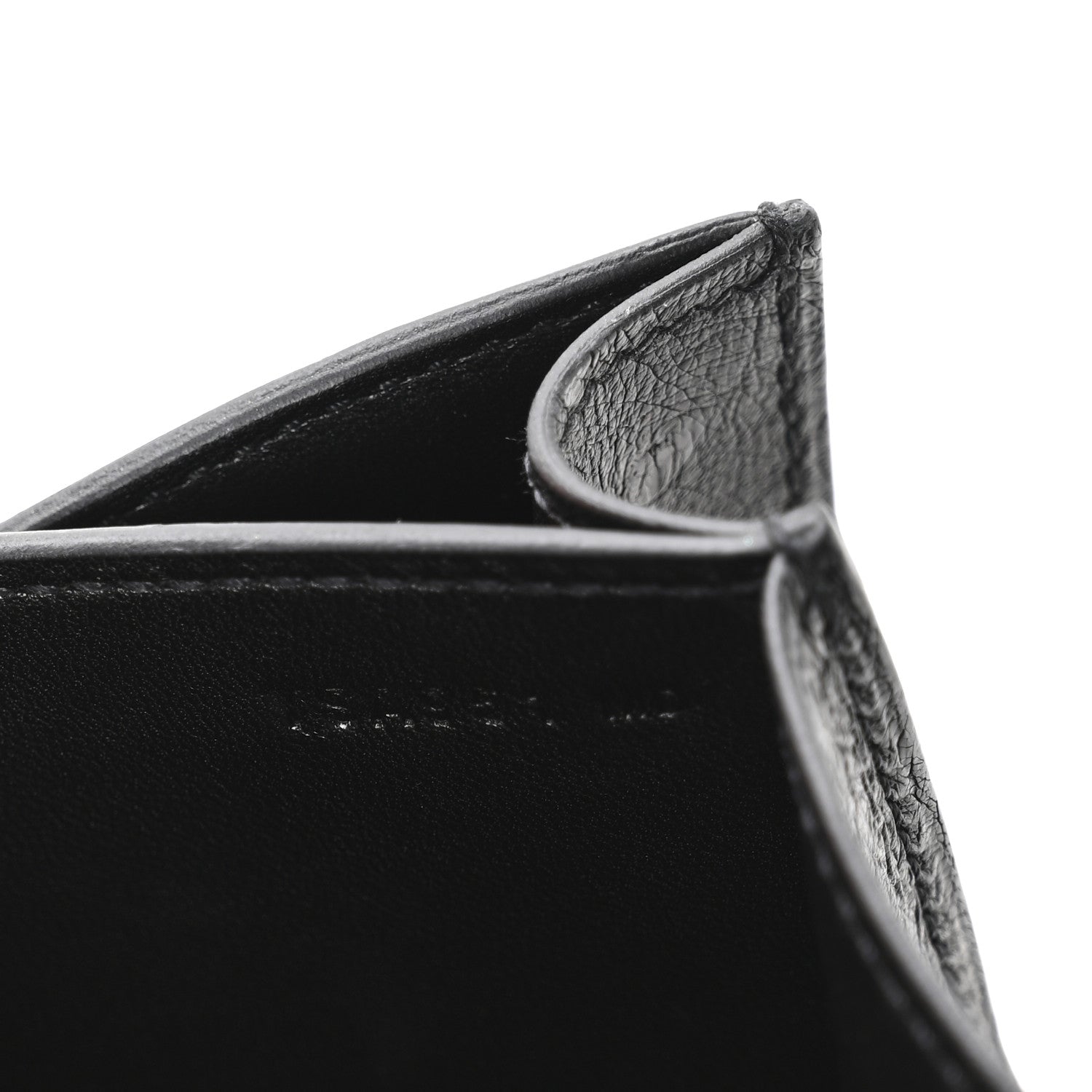 Hermes Ostrich Constance 24 Black 8 of 12