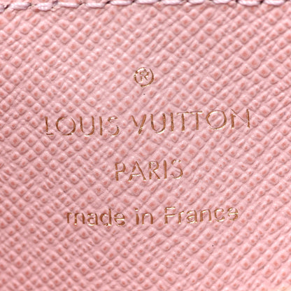 Louis Vuitton Damier Ebene Recto Verso Card Holder Rose Ballerine 6 of 8