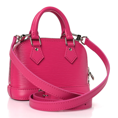 Louis Vuitton Epi Nano Alma Hot Pink 3 of 8