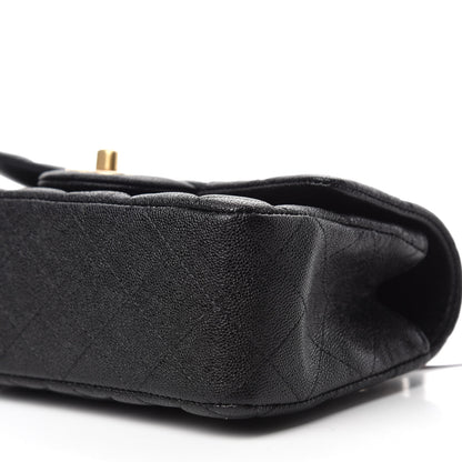 Chanel Caviar Quilted Mini Top Handle Rectangular Flap Black 7 of 11