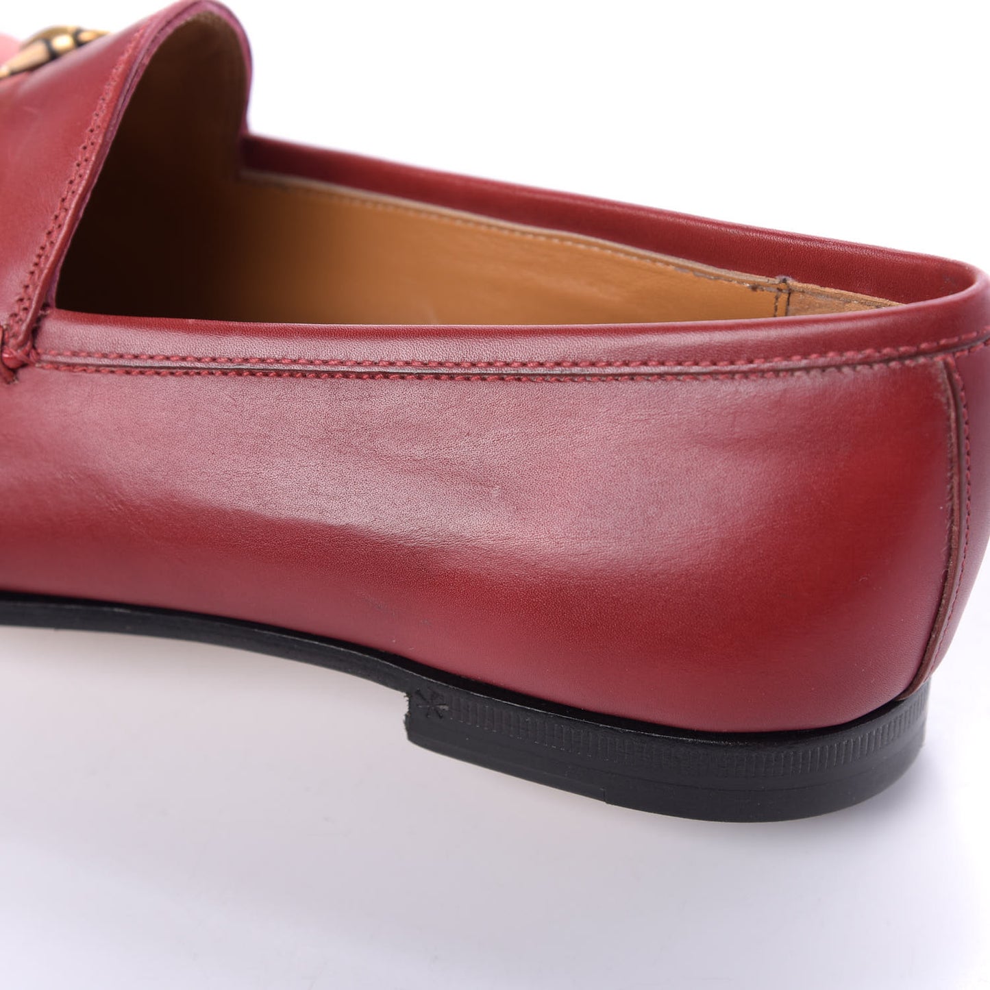 Calfskin Womens Jordaan Loafers 36 Hibiscus Red