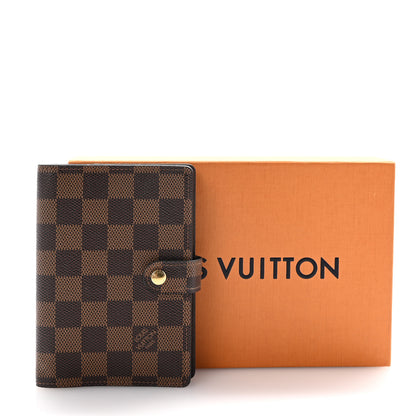 Louis Vuitton Damier Ebene Small Ring Agenda Cover 7 of 7