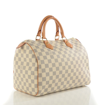 Louis Vuitton Damier Azur Speedy 30 3 of 8