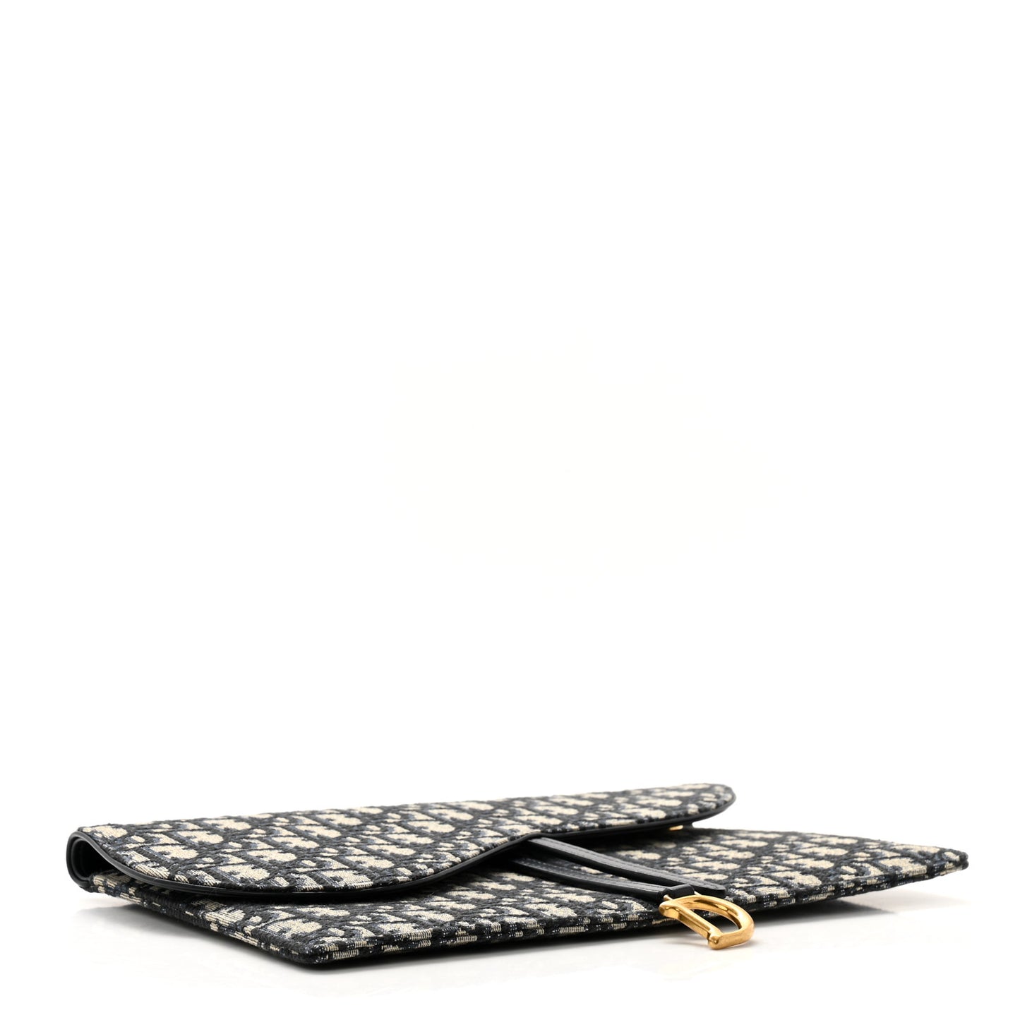 Oblique Saddle Pouch Blue