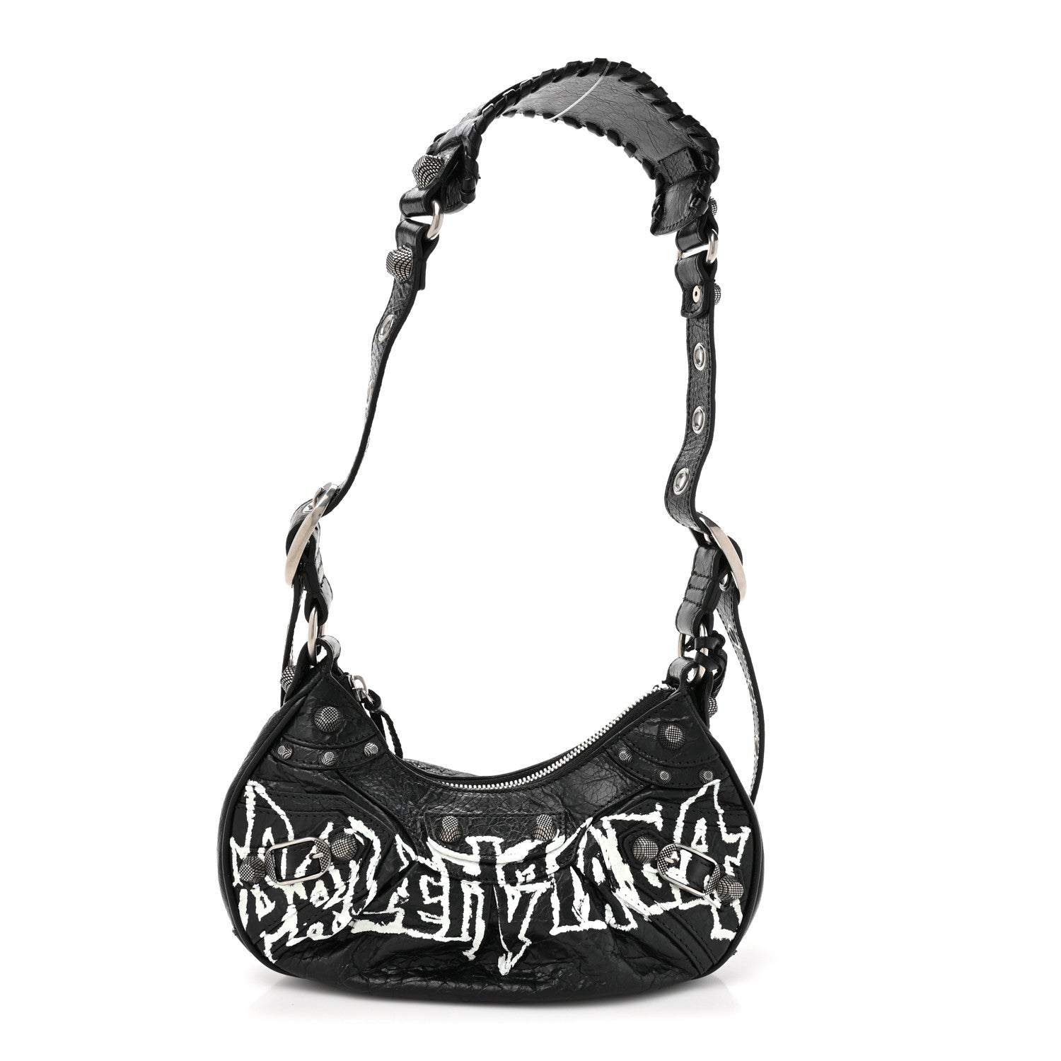 Balenciaga Agneau Arena Lunar New Year Graffiti Logo Le Cagole