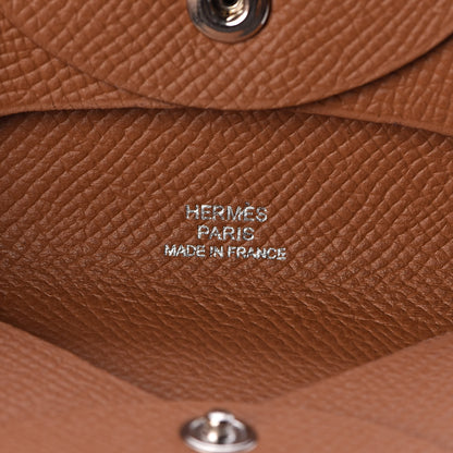 Hermes Epsom Bastia Coin Purse Gold 6 of 7