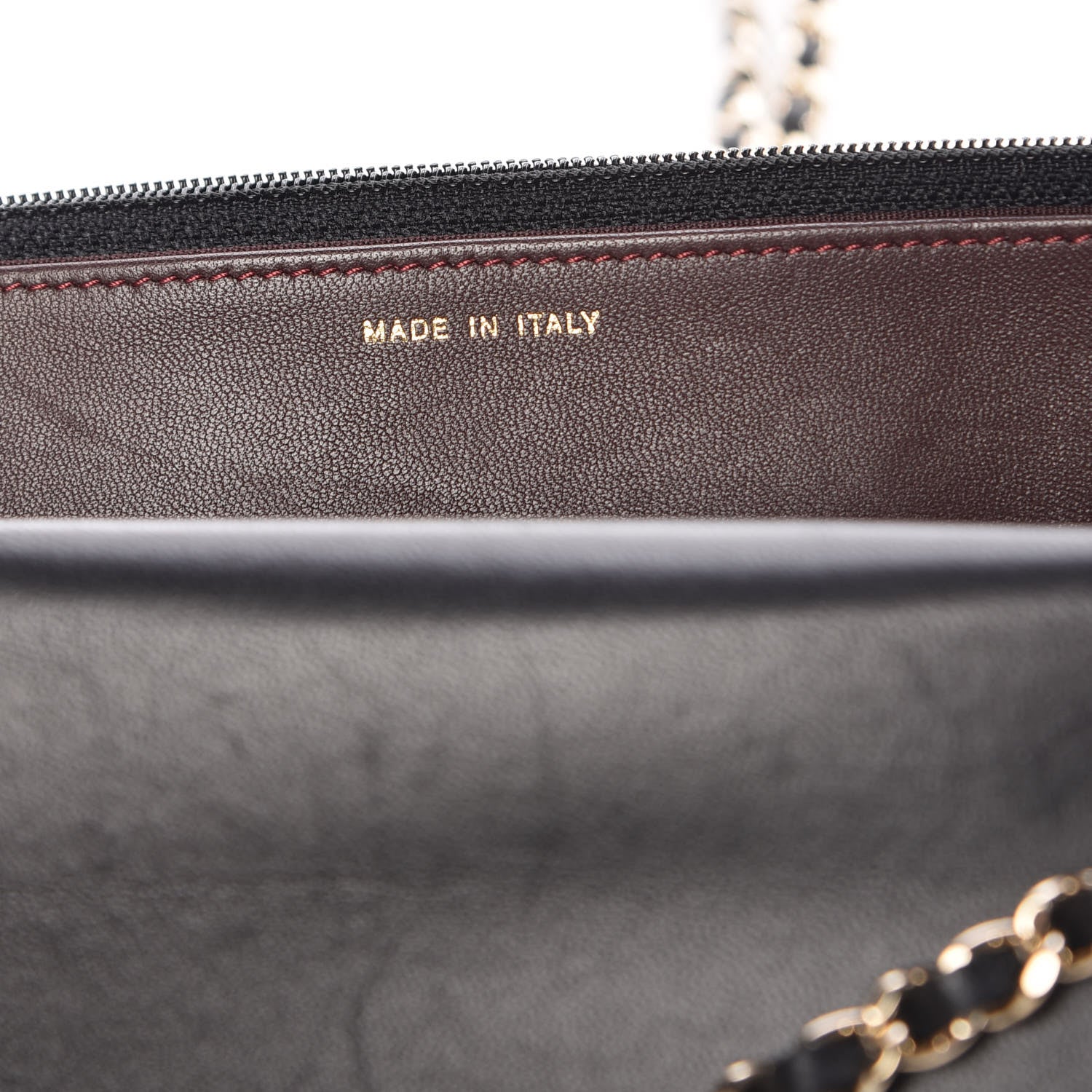 Chanel Lambskin Quilted Trendy CC Wallet On Chain WOC Black 7 of 11