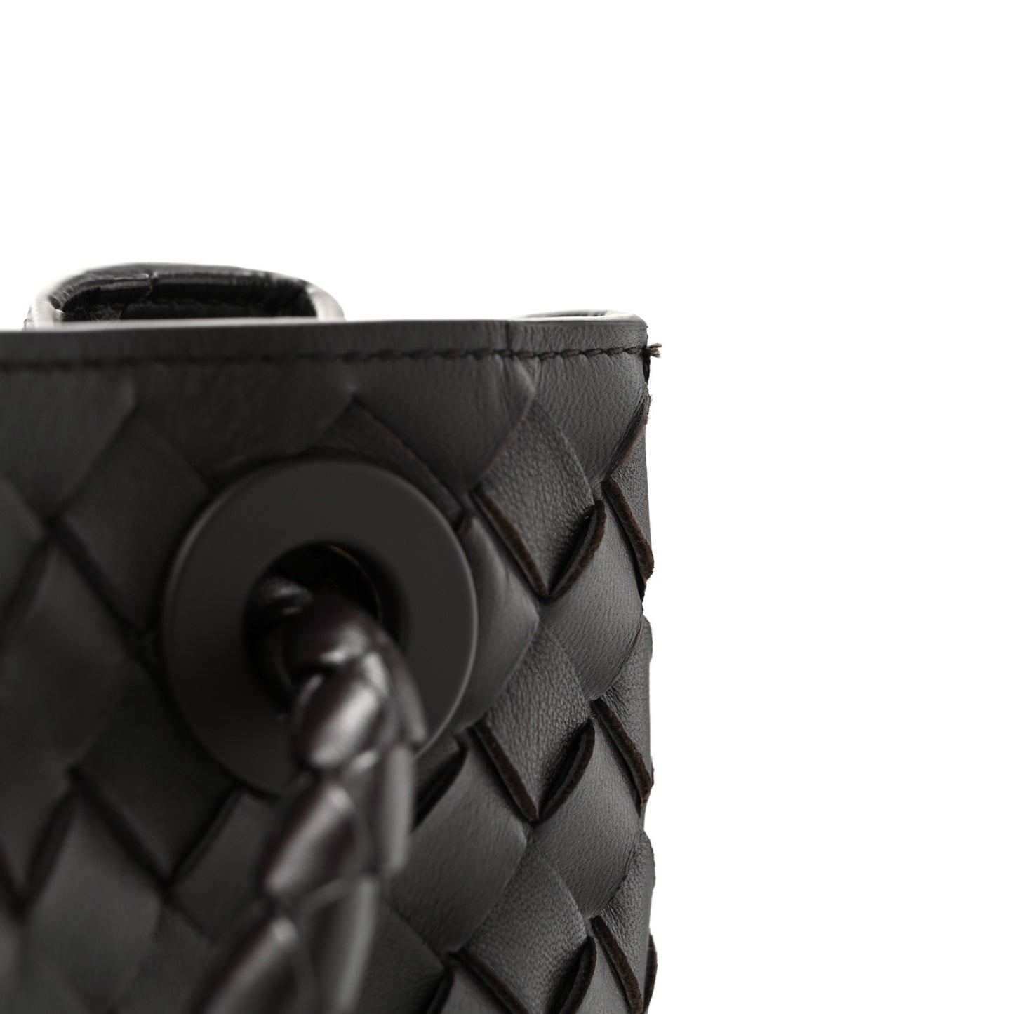 Nappa Intrecciato Large Andiamo Shoulder Bag Fondant