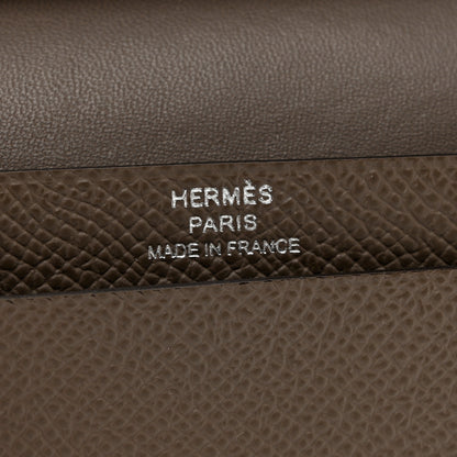 Hermes Epsom Bearn Card Holder Wallet Etain 6 of 6