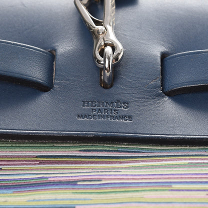 Hermes Barenia Vibrato Herbag 30 PM Indigo 9 of 13