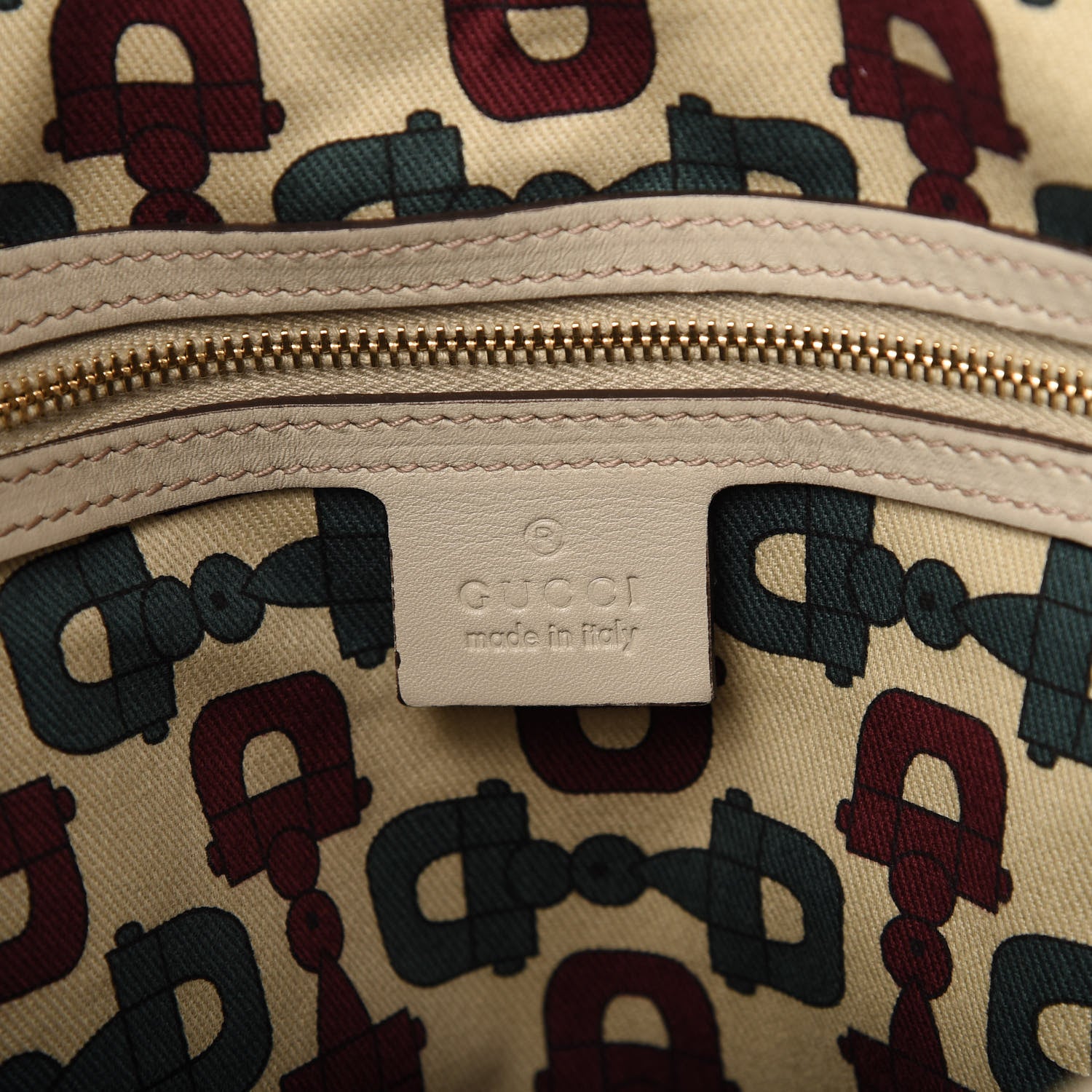 Gucci Guccissima Medium Hysteria Tote Ivory 8 of 10