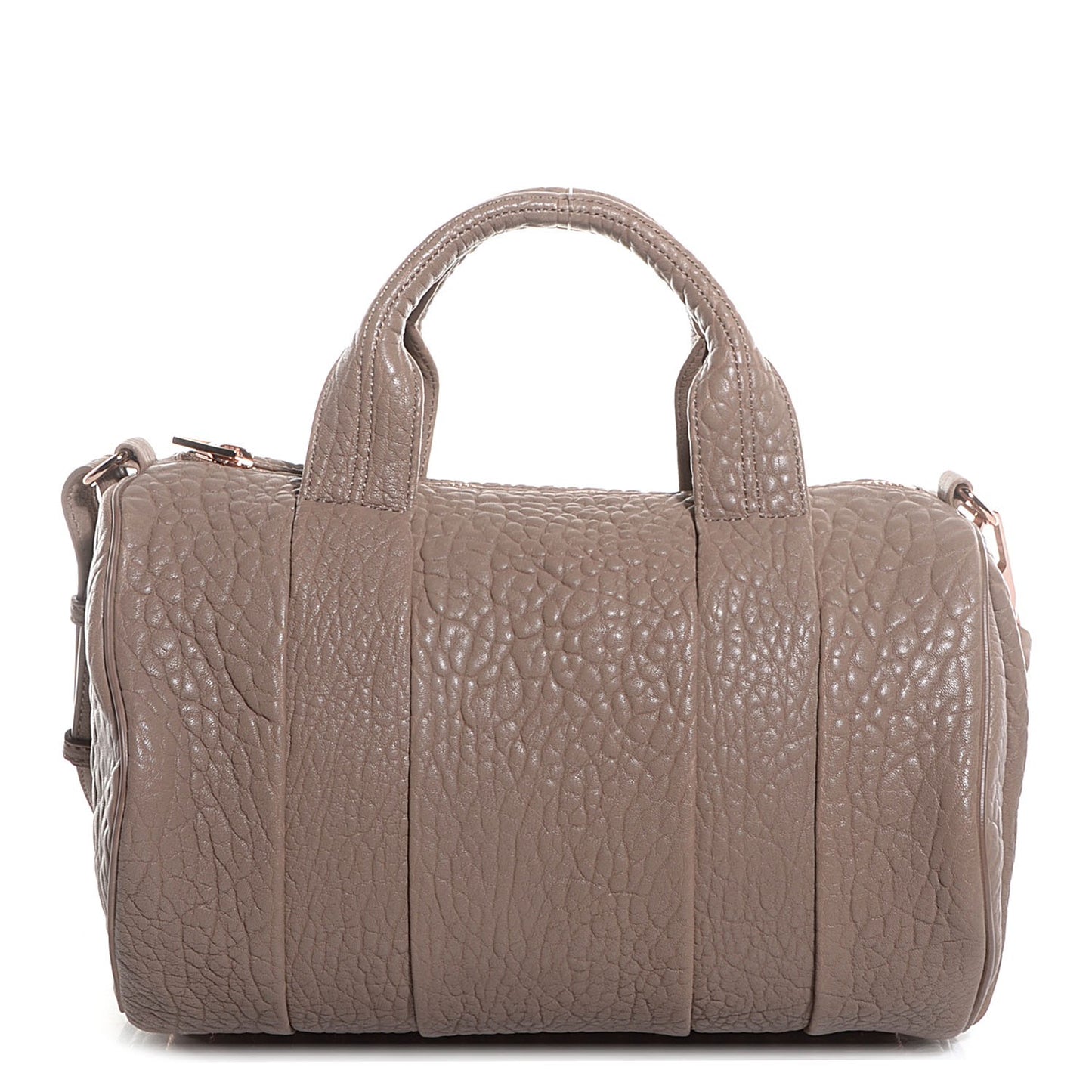 Pebbled Lambskin Rocco Latte