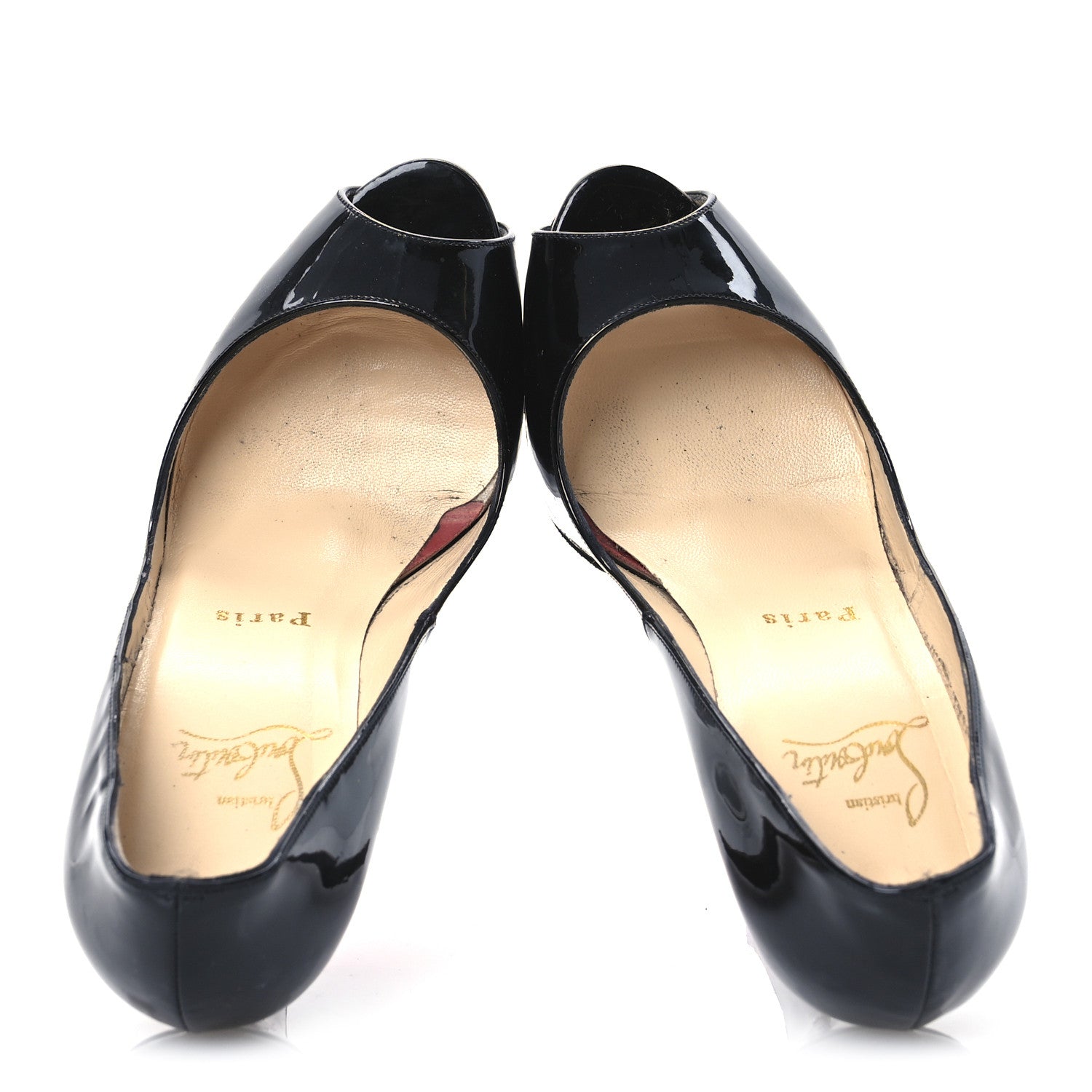 Christian Louboutin Patent New Very Prive 120 Pumps 36.5 Black 2 of 15