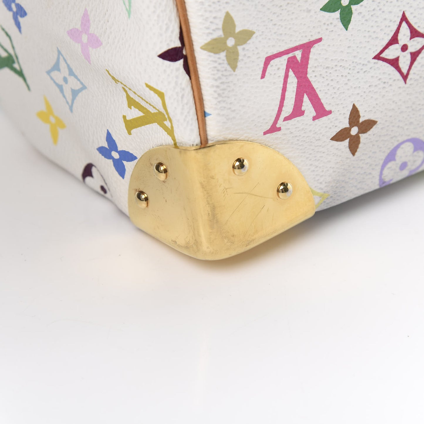Monogram Multicolor Speedy 30 White