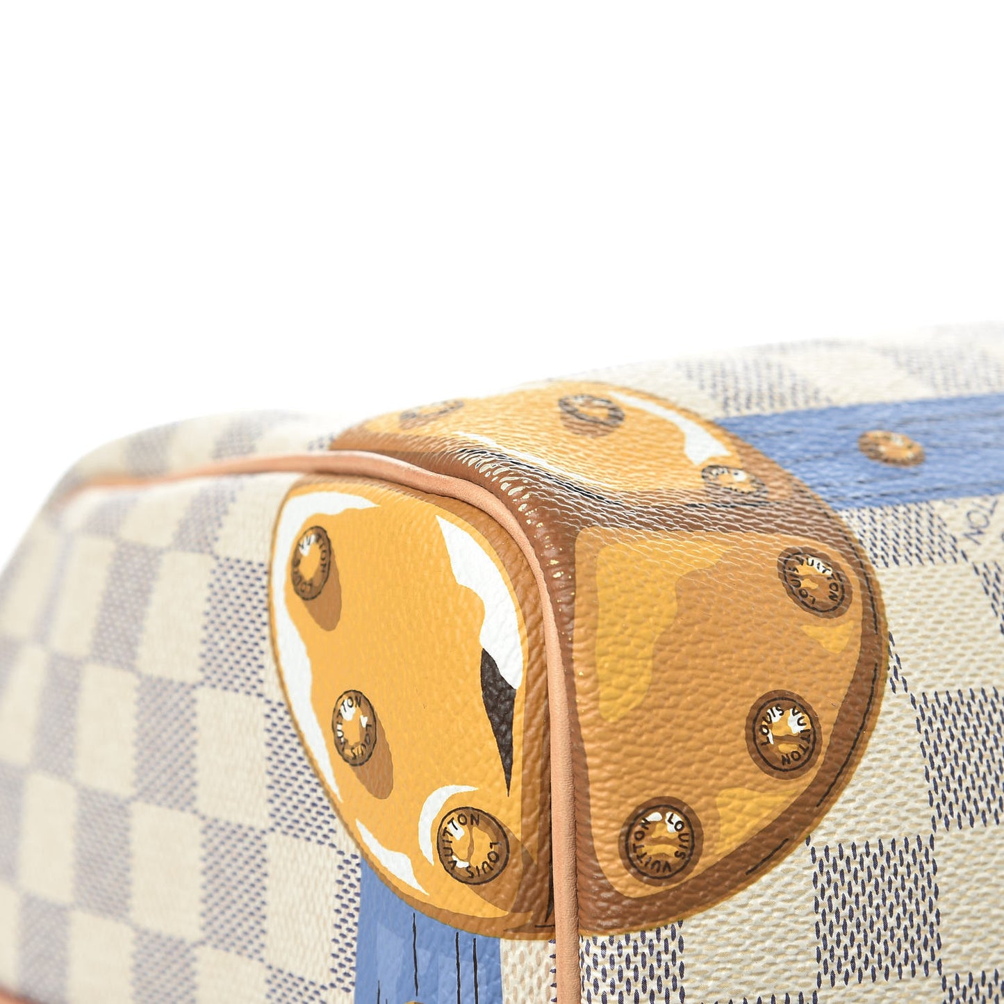 Damier Azur Summer Trunks Speedy Bandouliere 30