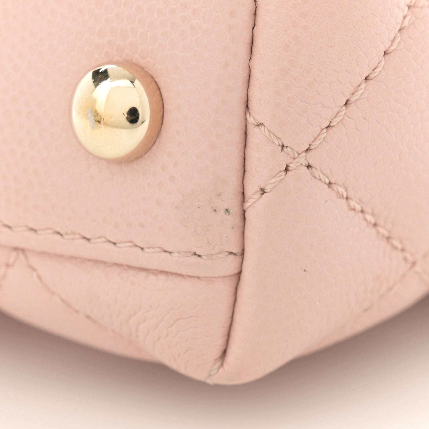 Chanel Caviar Quilted Extra Mini Coco Handle Flap Light Pink 13 of 13