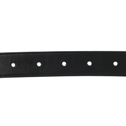 Gucci Moon Calfskin Torchon Double G 25mm Belt 75 30 Black 4 of 5