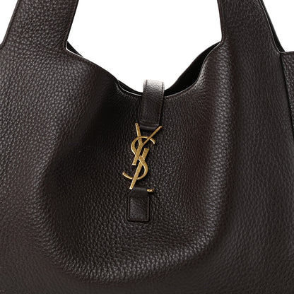 Saint Laurent Grained Deerskin Bea Tote Sweet Chocolate 8 of 12
