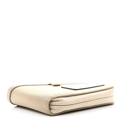 Christian Dior X MYSTERY RANCH Cordura Nylon Calfskin Zipped Bi-Fold Wallet Beige 4 of 7