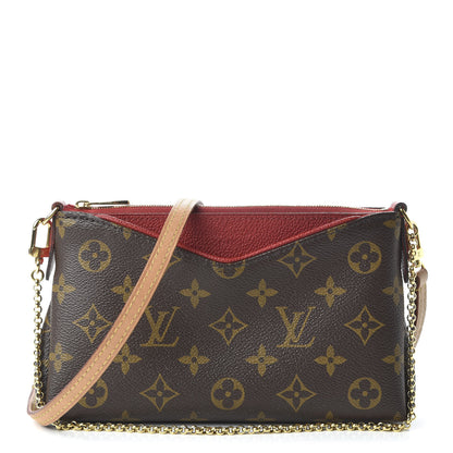 Louis Vuitton Monogram Pallas Clutch Cherry 1 of 10