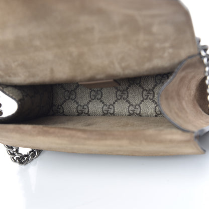Gucci GG Supreme Monogram Mini Dionysus Shoulder Bag Taupe 5 of 14