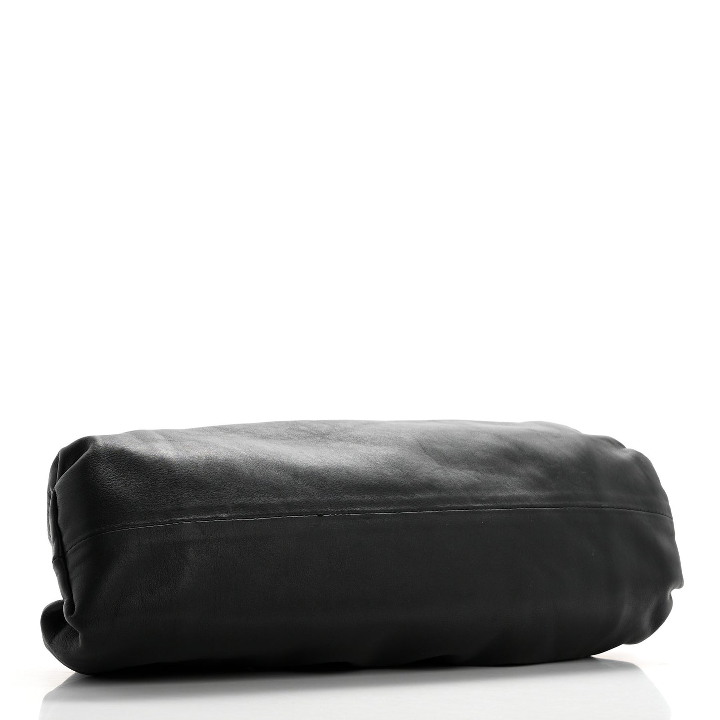 Smooth Butter Calf The Pouch Oversized Black
