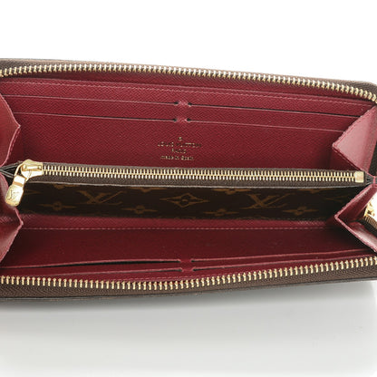 Louis Vuitton Monogram Clemence Wallet Fuchsia 5 of 6