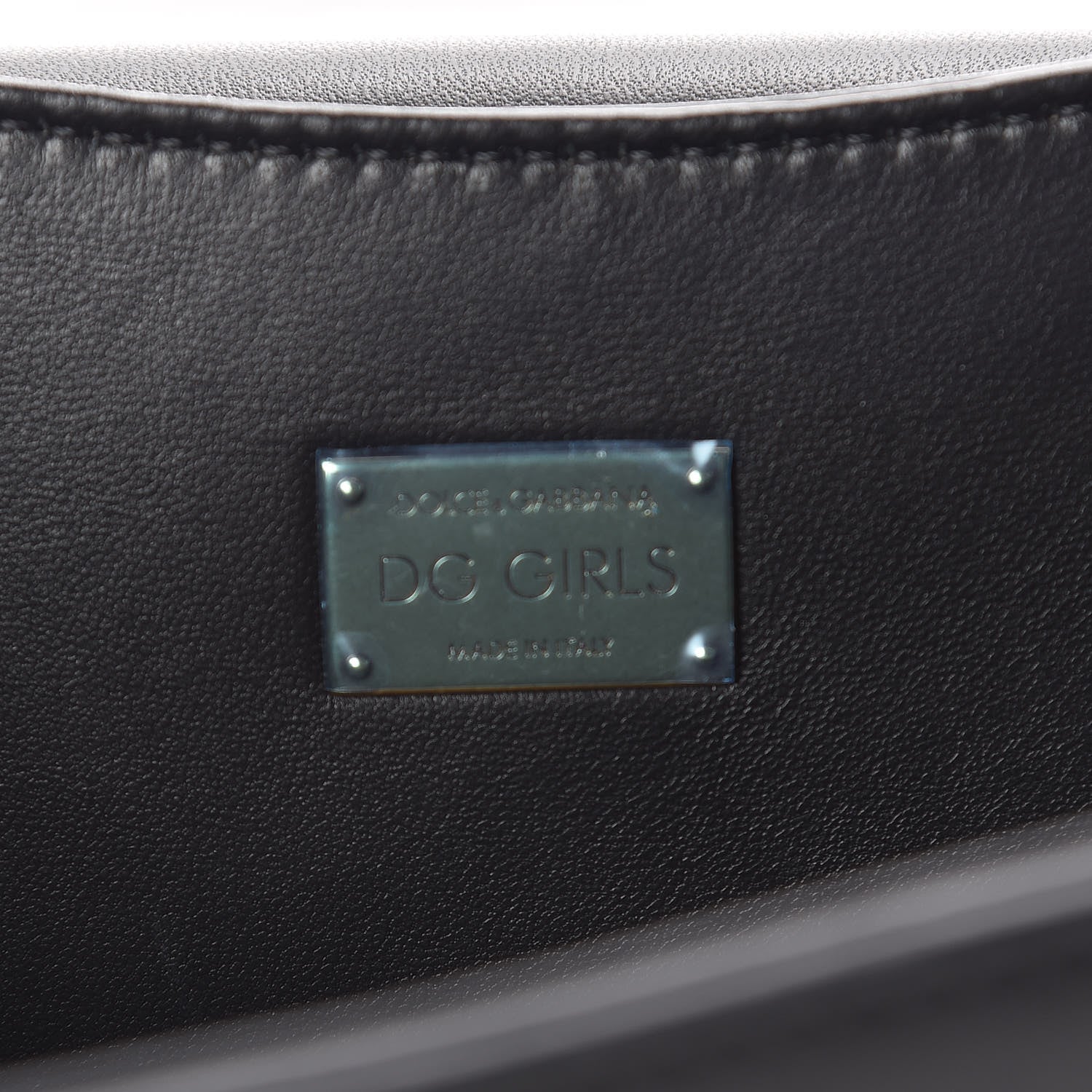 Dolce & Gabbana Nappa DG Girls Shoulder Bag Black 6 of 9