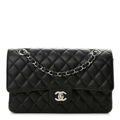 Chanel Caviar Quilted Medium Double Flap Black 1 of 11