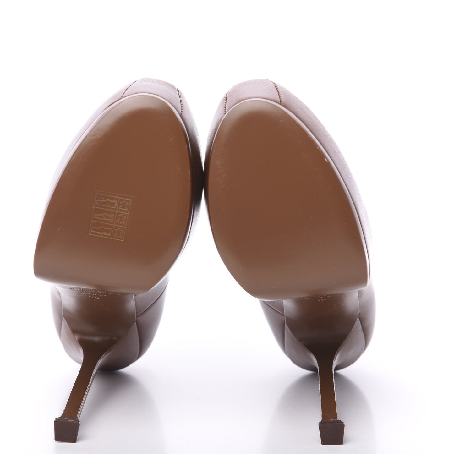 Vernigolf Tribtoo 105 Platform Pumps 38 Brown