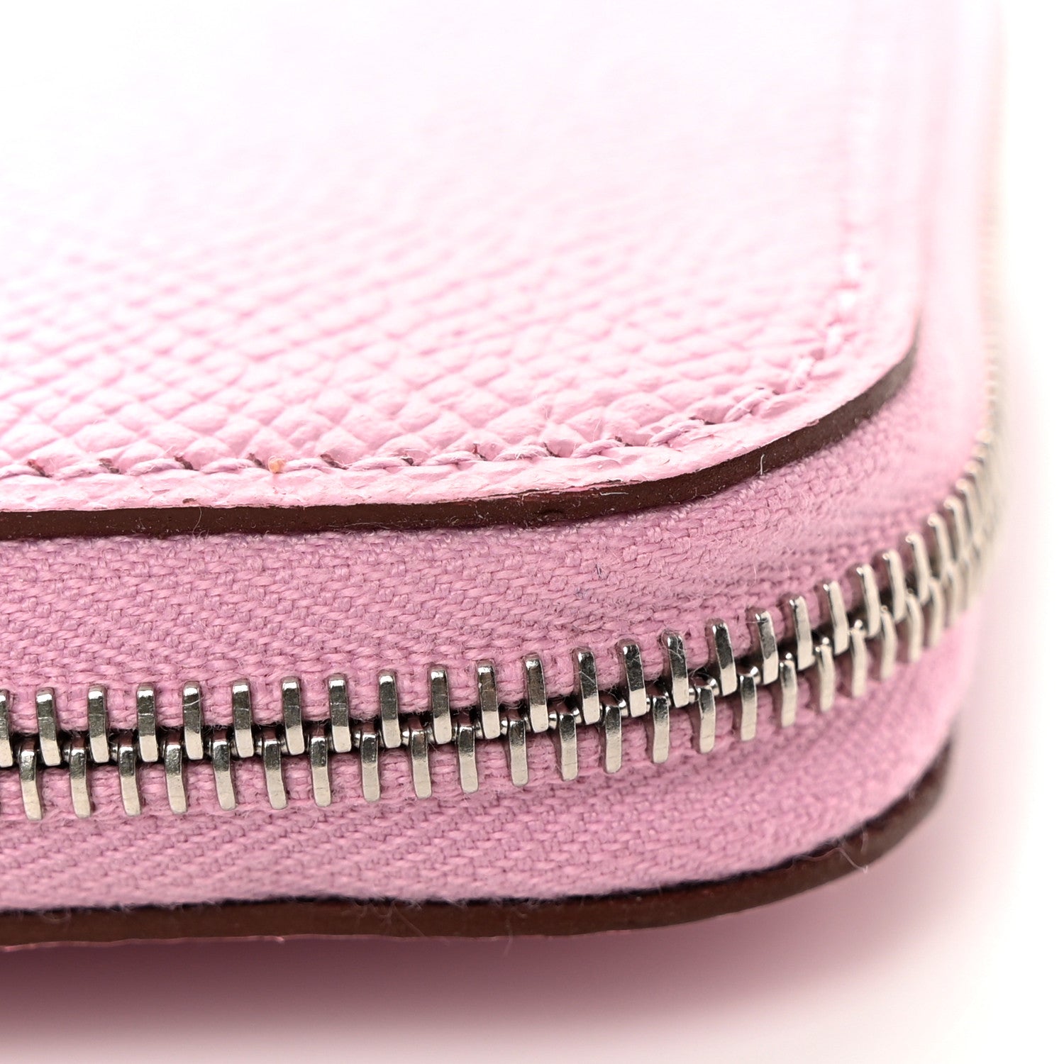 Hermes Epsom Silk'In Compact Wallet Mauve Sylvestre 8 of 9