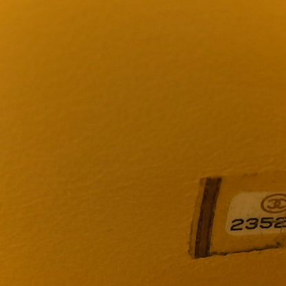Chanel Lambskin Quilted Mini Rectangular Flap Yellow 6 of 10