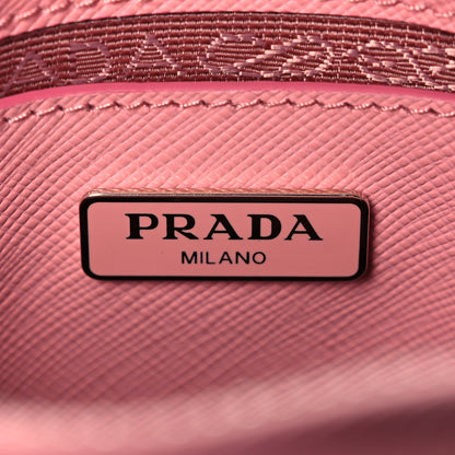 Prada Saffiano Lux Mini Promenade Tote Petalo 6 of 9